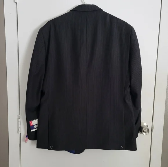 New! Billy London pinstripe suit jacket